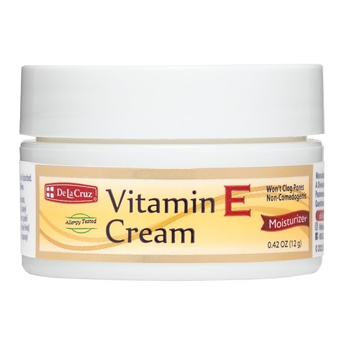 De La Cruz, Vitamin E Cream, 0.42 oz (12 g)