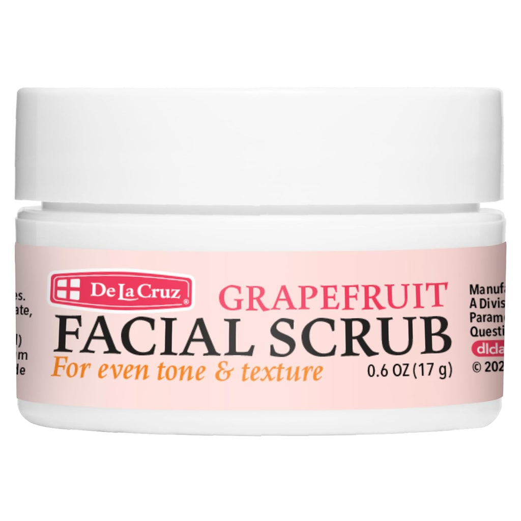 De La Cruz, Facial Scrub, Grapefruit, 0.6 oz (17 g)