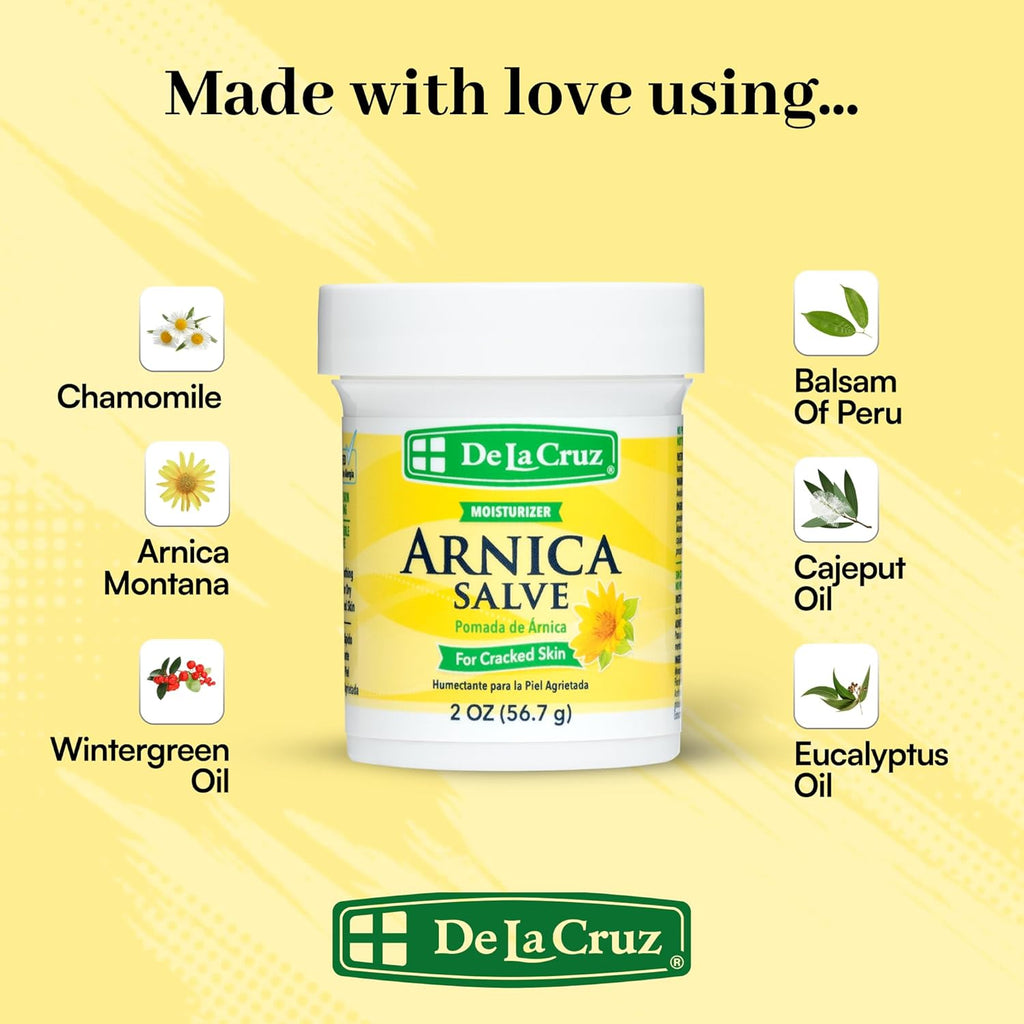 De La Cruz® Arnica Salve Moisturizer 2 OZ. (56.7 g)
