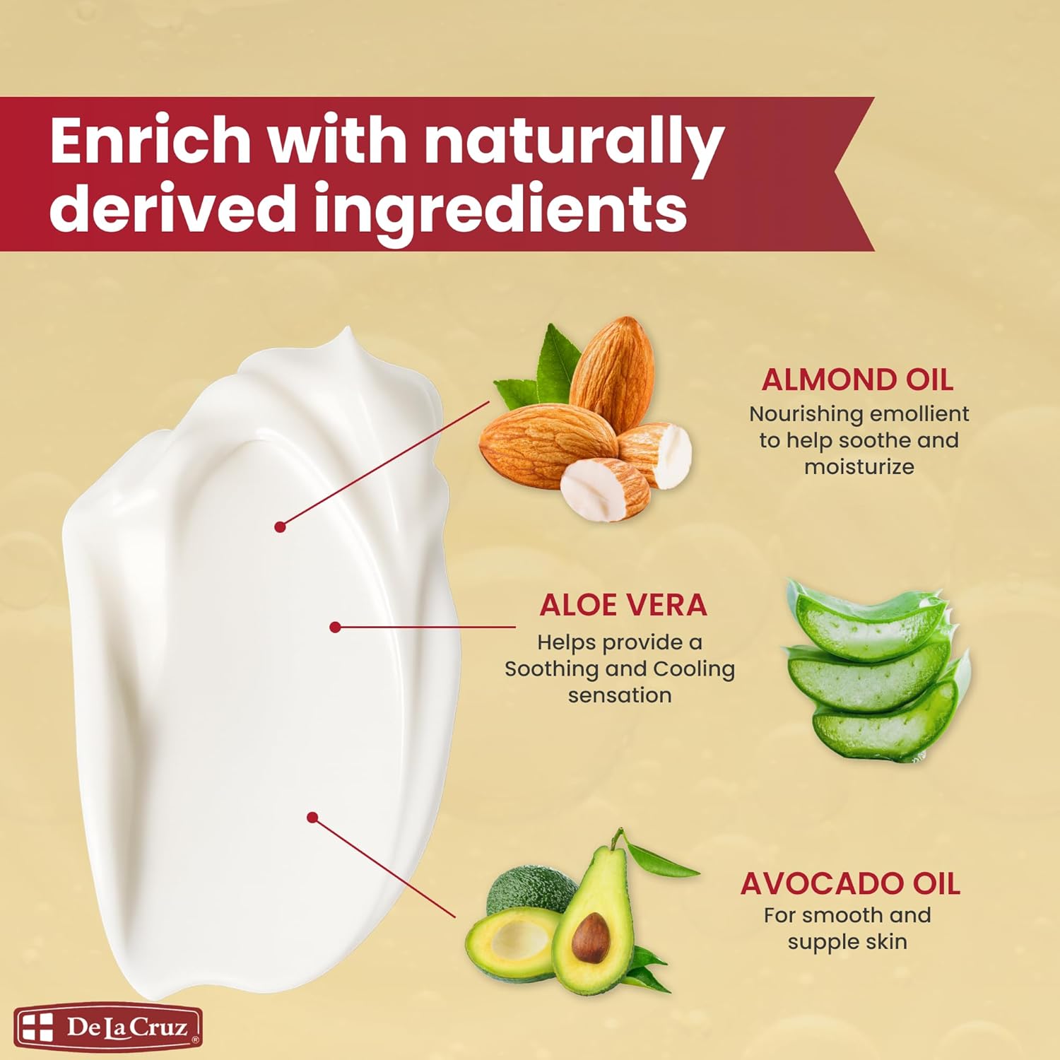 De La Cruz, Vitamin E Lotion (237 ml)