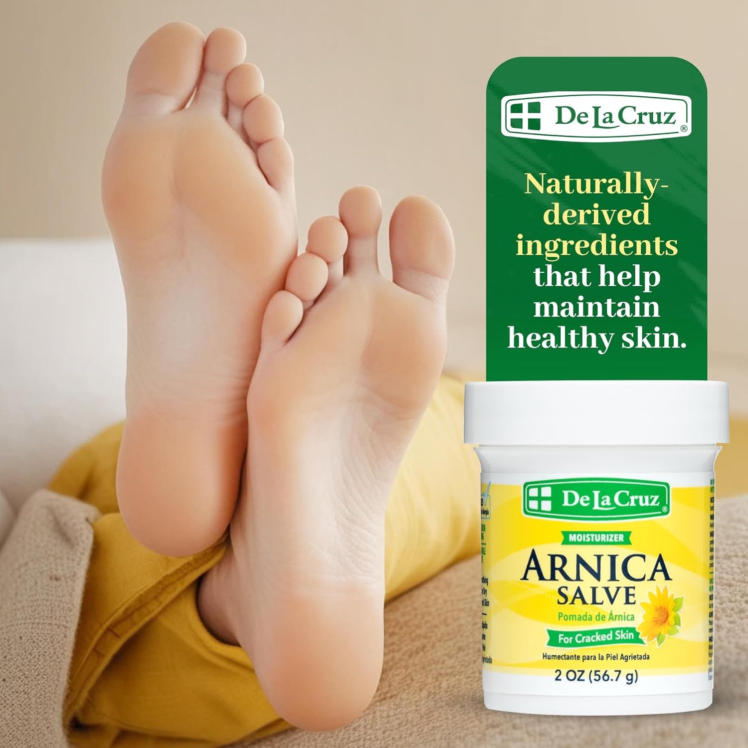 De La Cruz® Arnica Salve Moisturizer 2 OZ. (56.7 g)