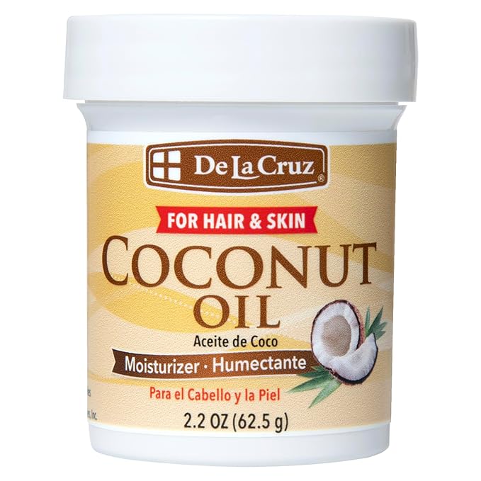 De La Cruz, Coconut Oil, Moisturiser (62.5 g)